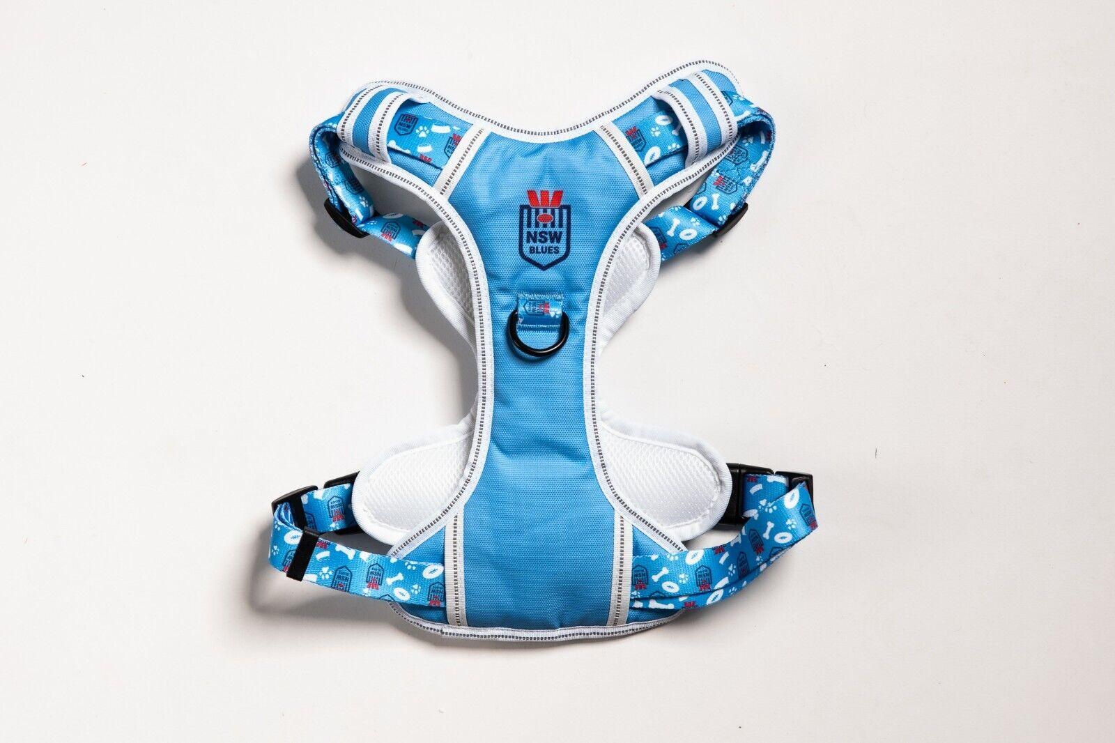 NRL Pet Harness - New South Wales Blues - Size XS to XL - Dog - Cat - Image 6