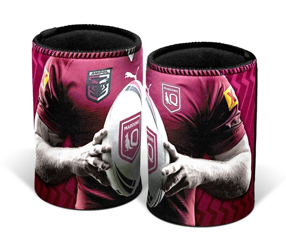 NRL Player Stubby Cooler - Queensland Maroons - QLD - Can - Origin - Image 2