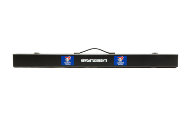 NRL Pool Cue Case - Newcastle Knights - Pool Snooker Billiards Cue 57 Inch