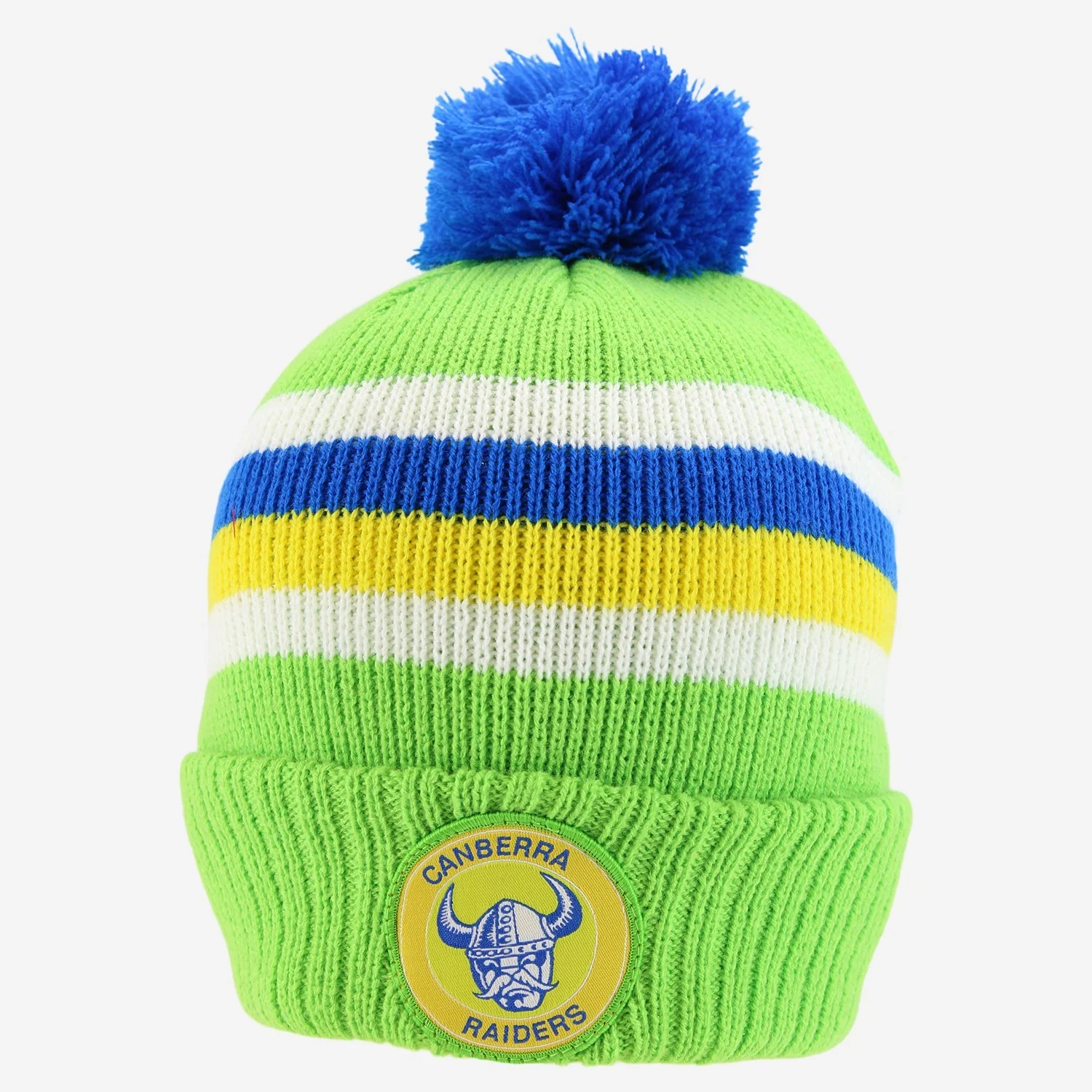 NRL Retro Beanie - Canberra Raiders - Winter Hat - Image 2
