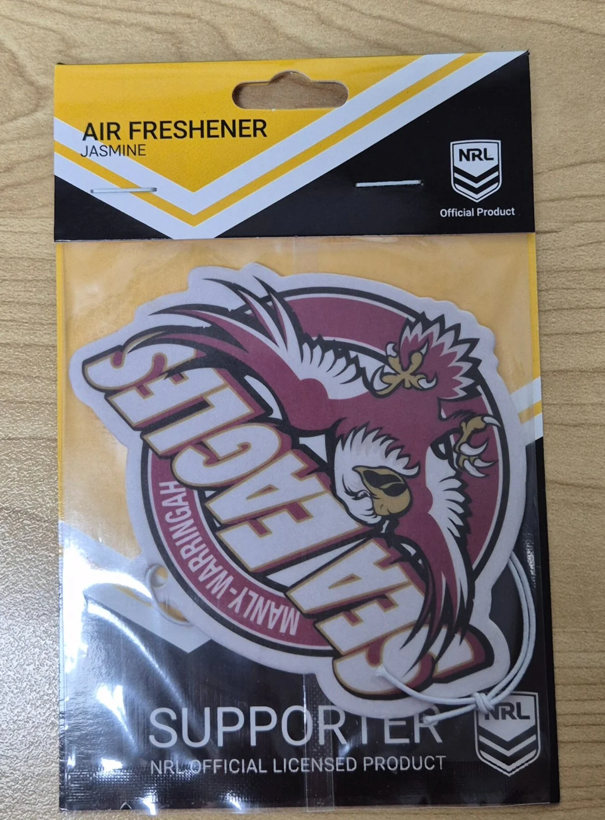 NRL Retro Car Air Freshener - Manly Sea Eagles - Rugby League - Image 3