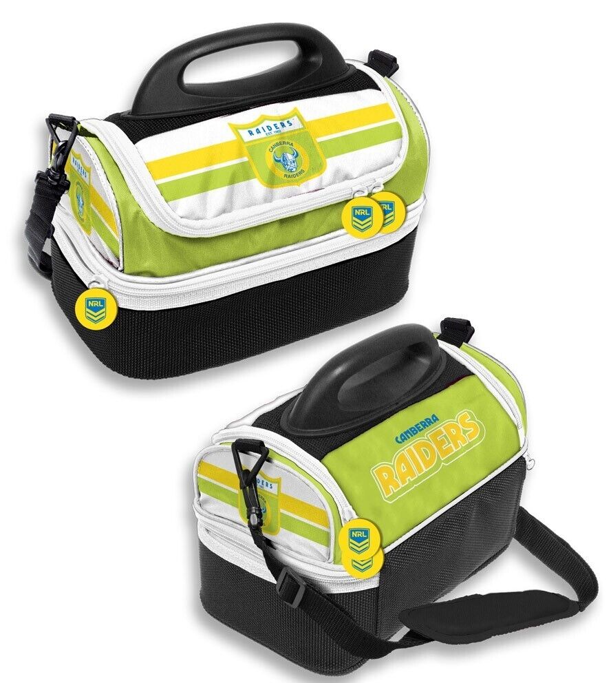 NRL Retro Dome Cooler Bag - Canberra Raiders - Insulated - Lunch Box
