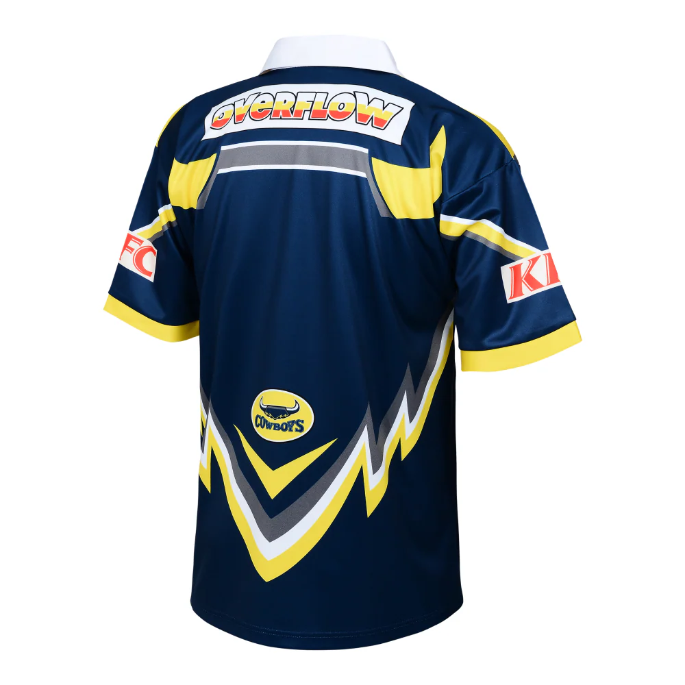 NRL Retro Heritage Away Jersey - 2000 North Queensland Cowboys  - QLD - Image 2