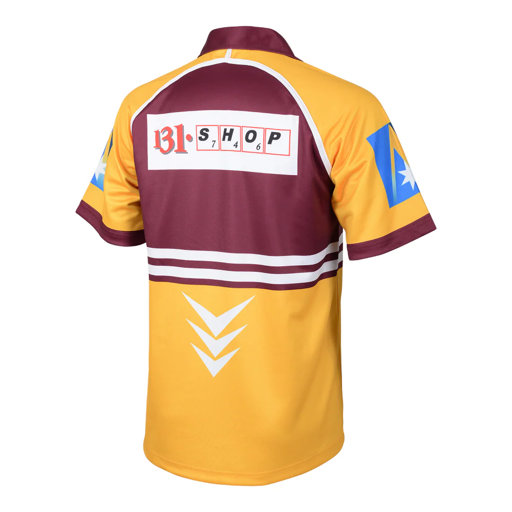 NRL Retro Heritage Jersey - Brisbane Broncos 1999 - Adult - Image 2