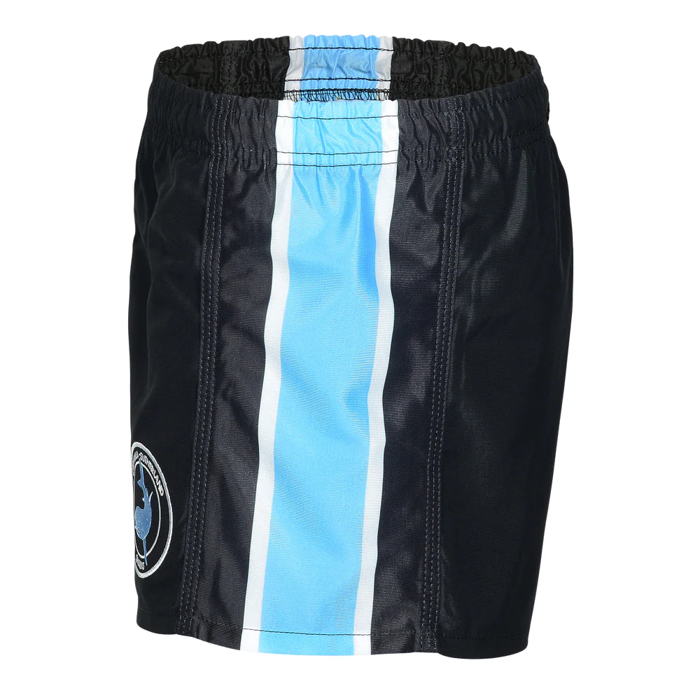 NRL Retro Supporter Shorts - Cronulla Sharks - Adult - Mens - Image 2