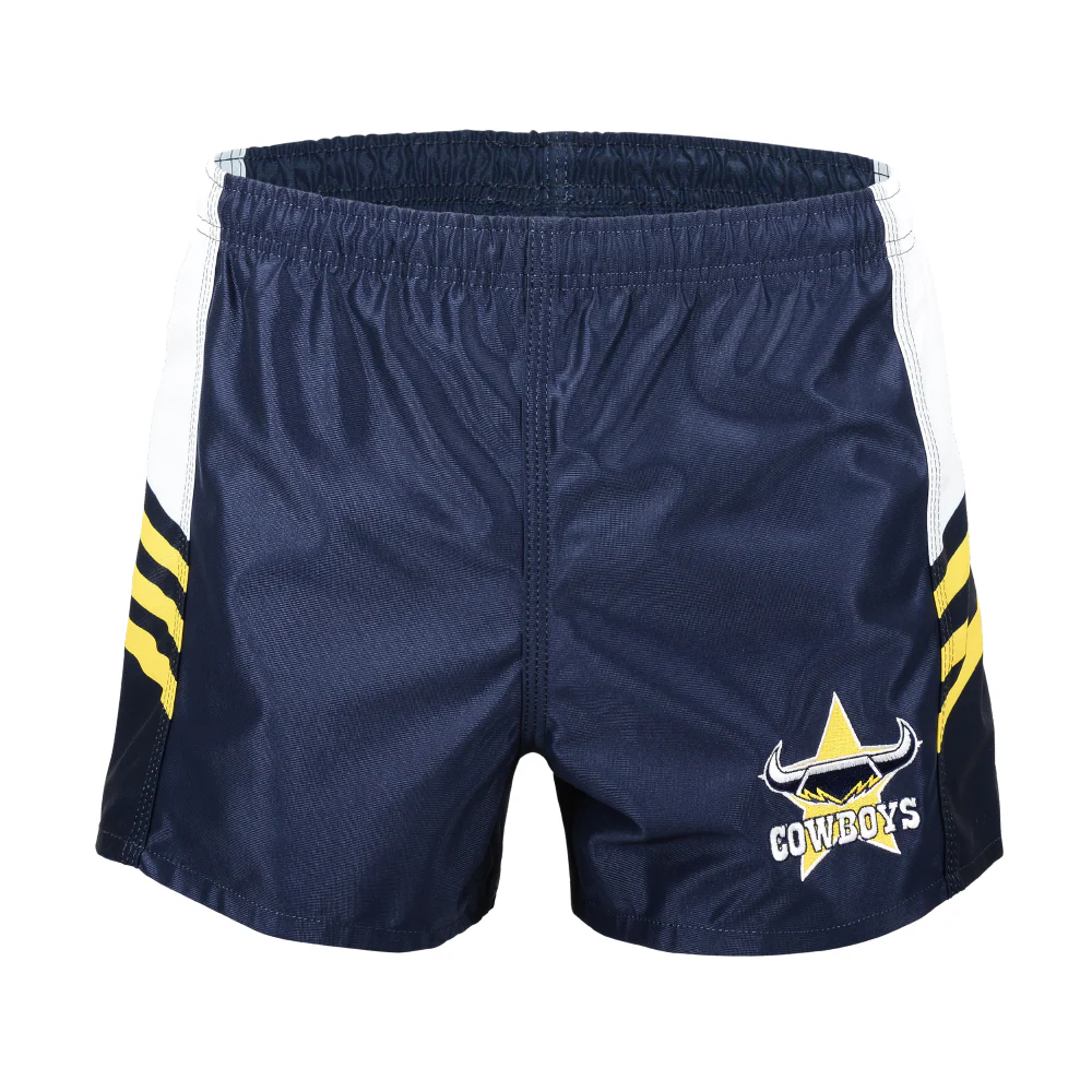 NRL Retro Supporter Shorts - North Queensland Cowboys 2015 - Adult - Mens