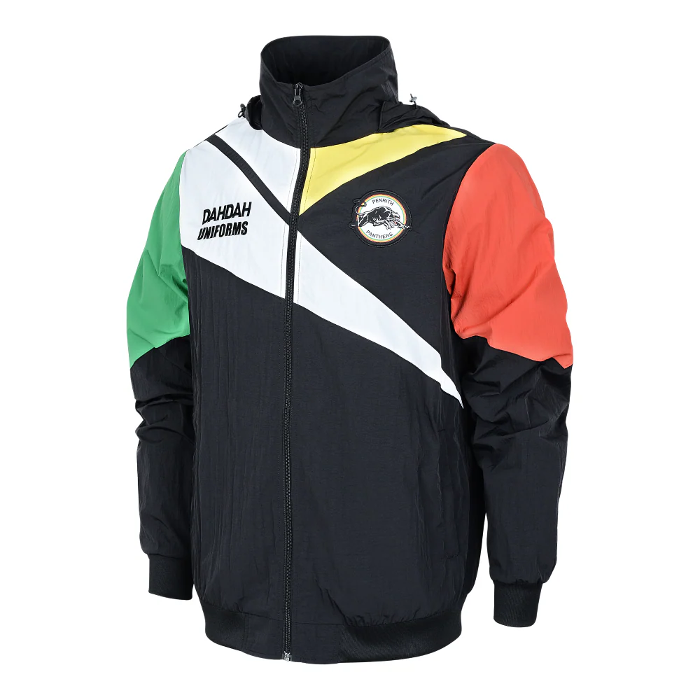 NRL Retro Track Jacket - Penrith Panthers - Full Zip - Lightweight
