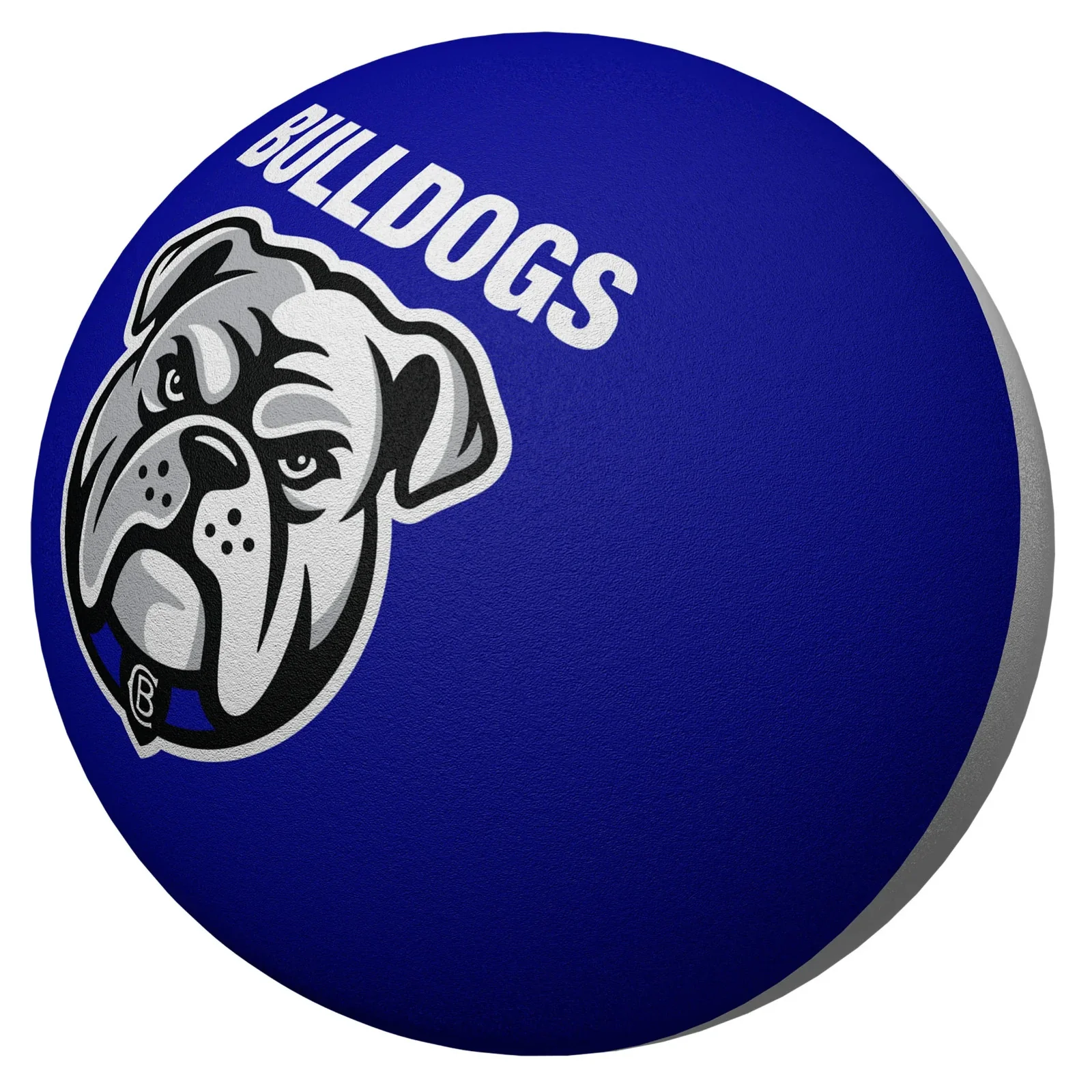 NRL Rubber High Bounce Hand Ball - Canterbury Bulldogs - Single - 6cm - Image 2