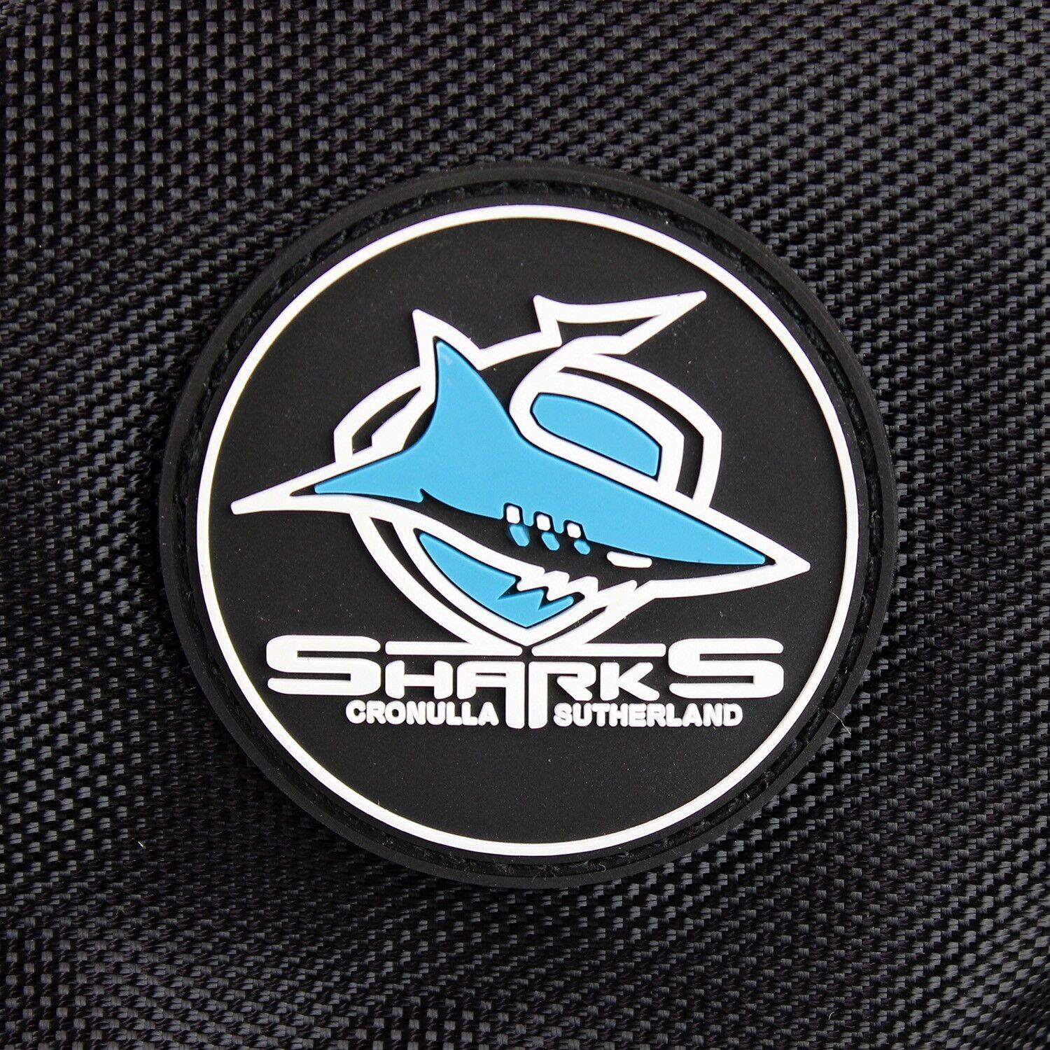 NRL Shadow Sports Bag - Cronulla Sharks - Gym Travel Duffle Bag - Image 2