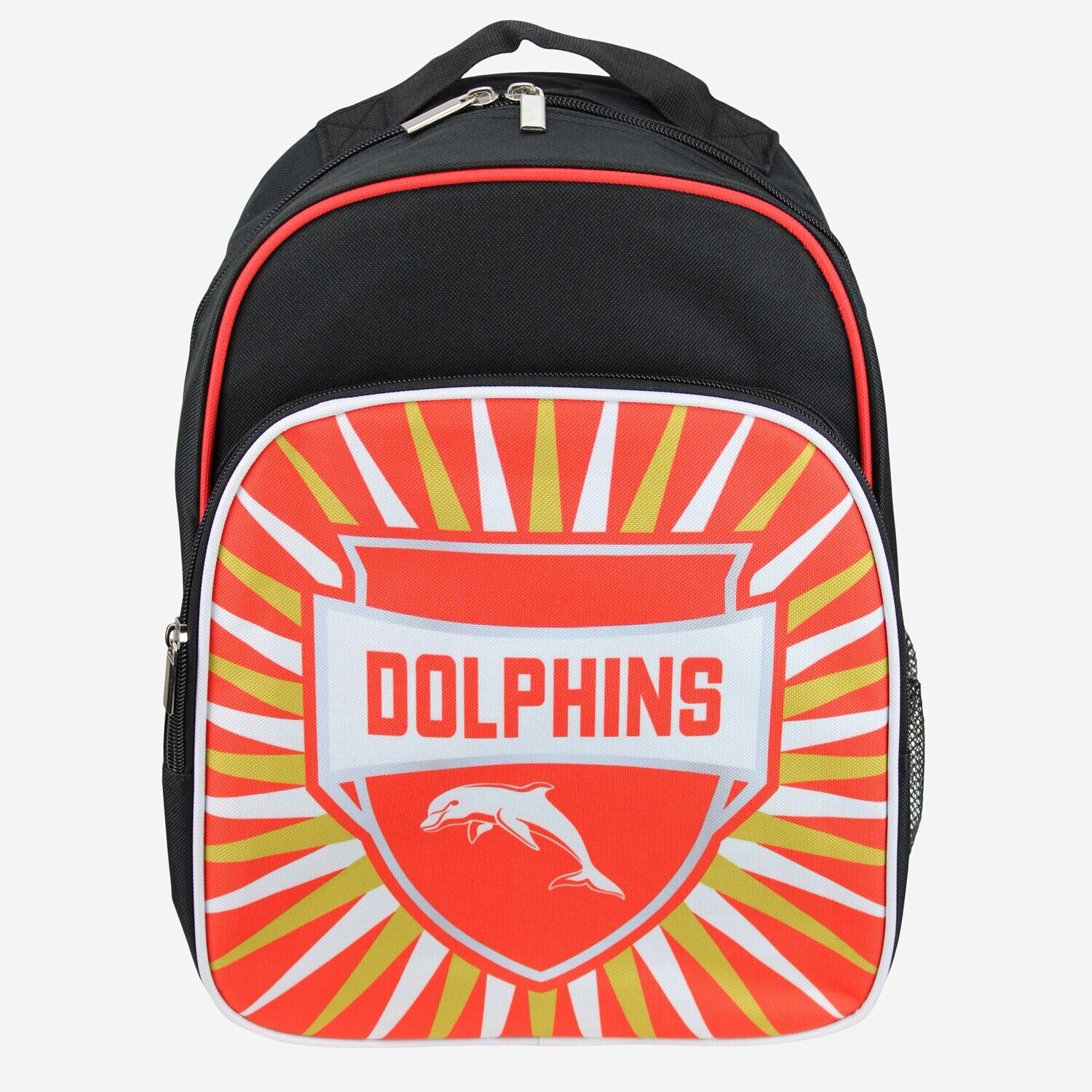 NRL Shield Backpack - Dolphins - Kids Bag - School Back Pack - Image 2