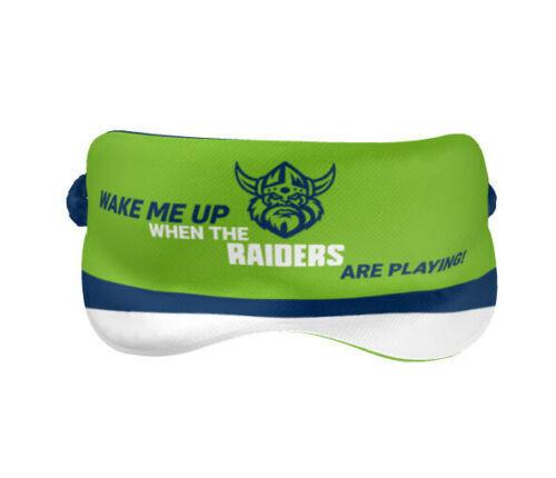 NRL Sleep Mask - Canberra Raiders - Reversible - Washable - One Size - Image 2