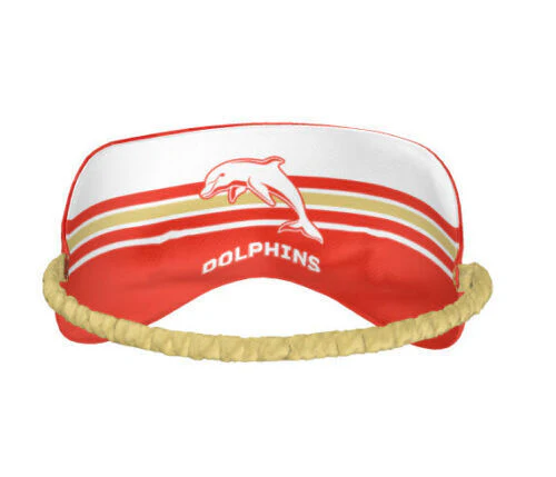 NRL Sleep Mask - Dolphins - Reversible - Washable - One Size - Image 3