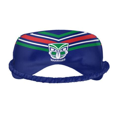 NRL Sleep Mask - New Zealand Warriors - Reversible - Washable - One Size - Image 3