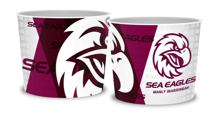 NRL Snack Bowl - Manly Sea Eagles - Lenticular