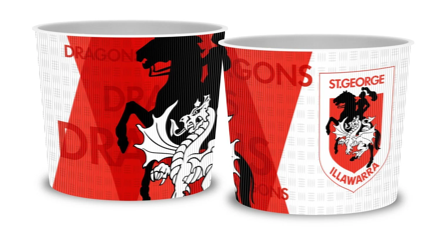 NRL Snack Bowl - St George Illawarra Dragons - Lenticular - Image 2