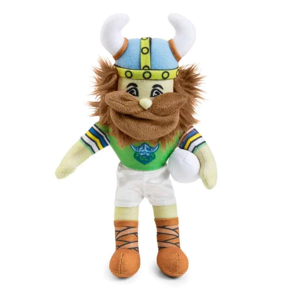 NRL Soft Plush Mascot Toy - Canberra Raiders - Team Mascot - 27cm - Image 2