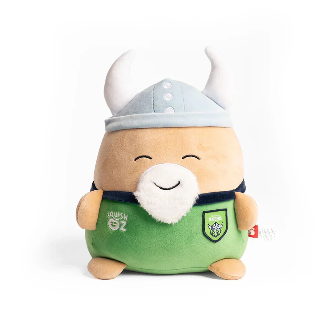 NRL SquishOz - Canberra Raiders - Viko - Plush Toy