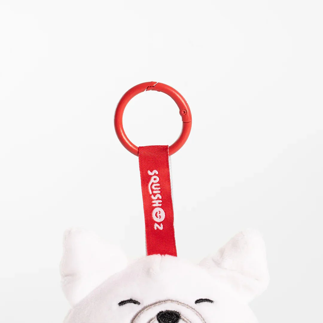NRL SquishOz Minee - Canterbury Bulldogs - Bruto - Plush Toy - Keychain - Image 5