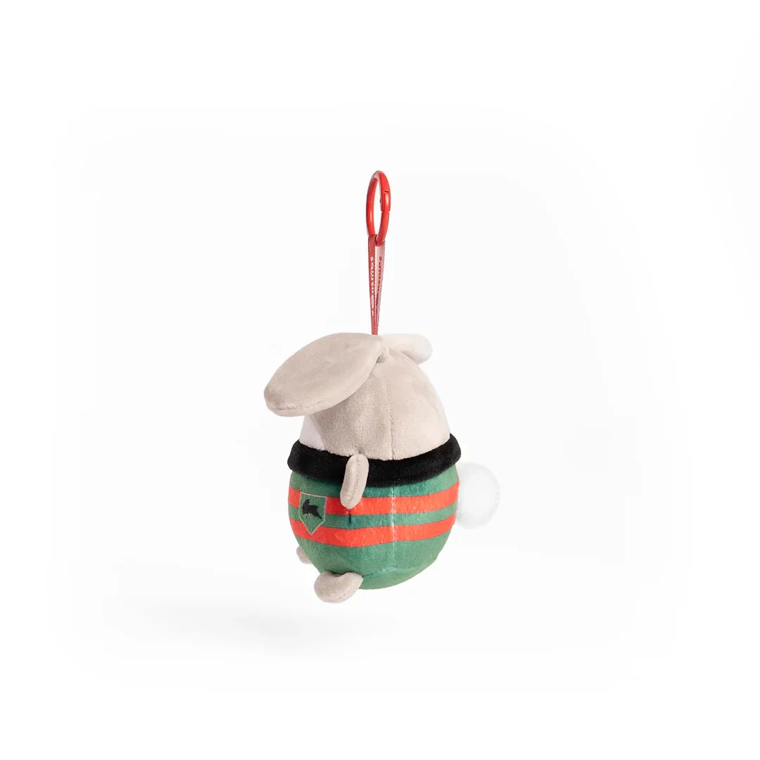 NRL SquishOz Minee - South Sydney Rabbitohs - Reggo - Plush Toy - Keychain - Image 3