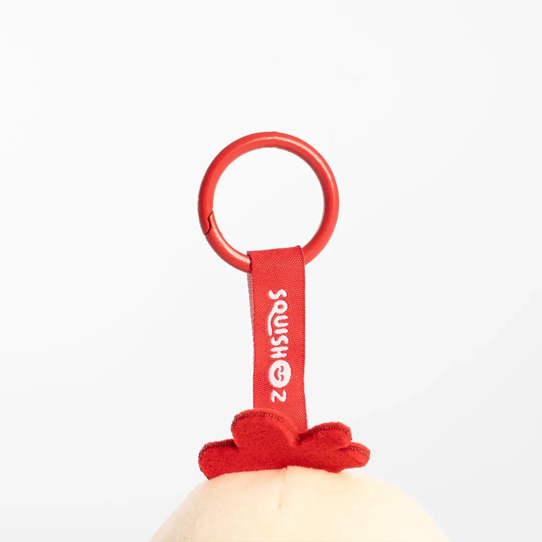 NRL SquishOz Minee - Sydney Roosters - Rocko - Plush Toy - Keychain - Image 5