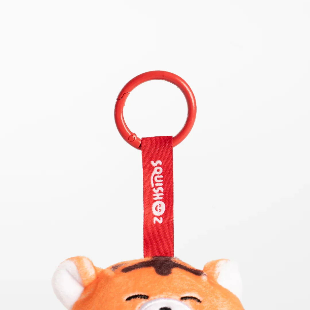 NRL SquishOz Minee - West Tigers - Timmo - Plush Toy - Keychain - Image 5