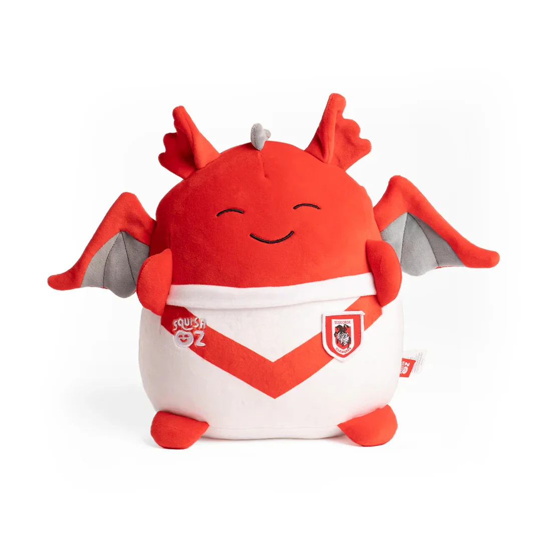 NRL SquishOz - St George Illawarra Dragons - Scorcho - Plush Toy