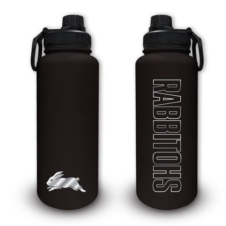 NRL Stainless Steel 960mL Drink Bottle - South Sydney Rabbitohs - Double Walled - Image 2