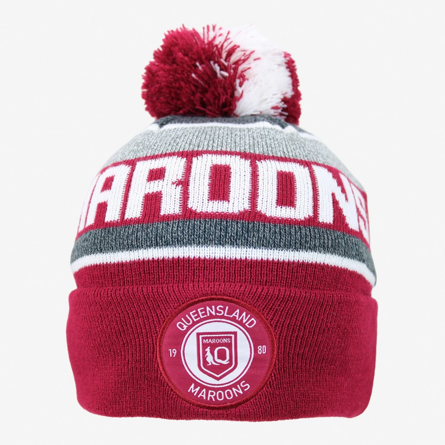 NRL State Of Origin Tundra Beanie - Queensland Maroons - QLD - Image 2