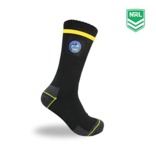 NRL Striped Work Socks - Paramatta Eels - Two Pack - Sock - Mens - Image 2
