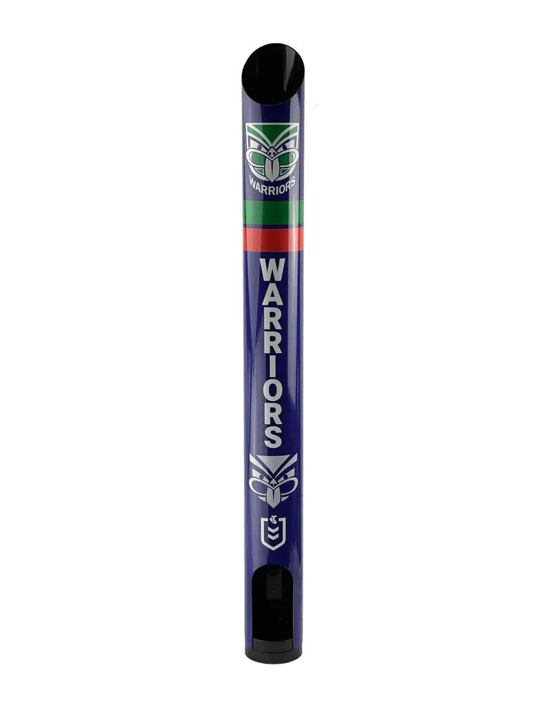 NRL Stubby Cooler Dispenser - New Zealand Warriors - Fits 8 Coolers Wall Mounted