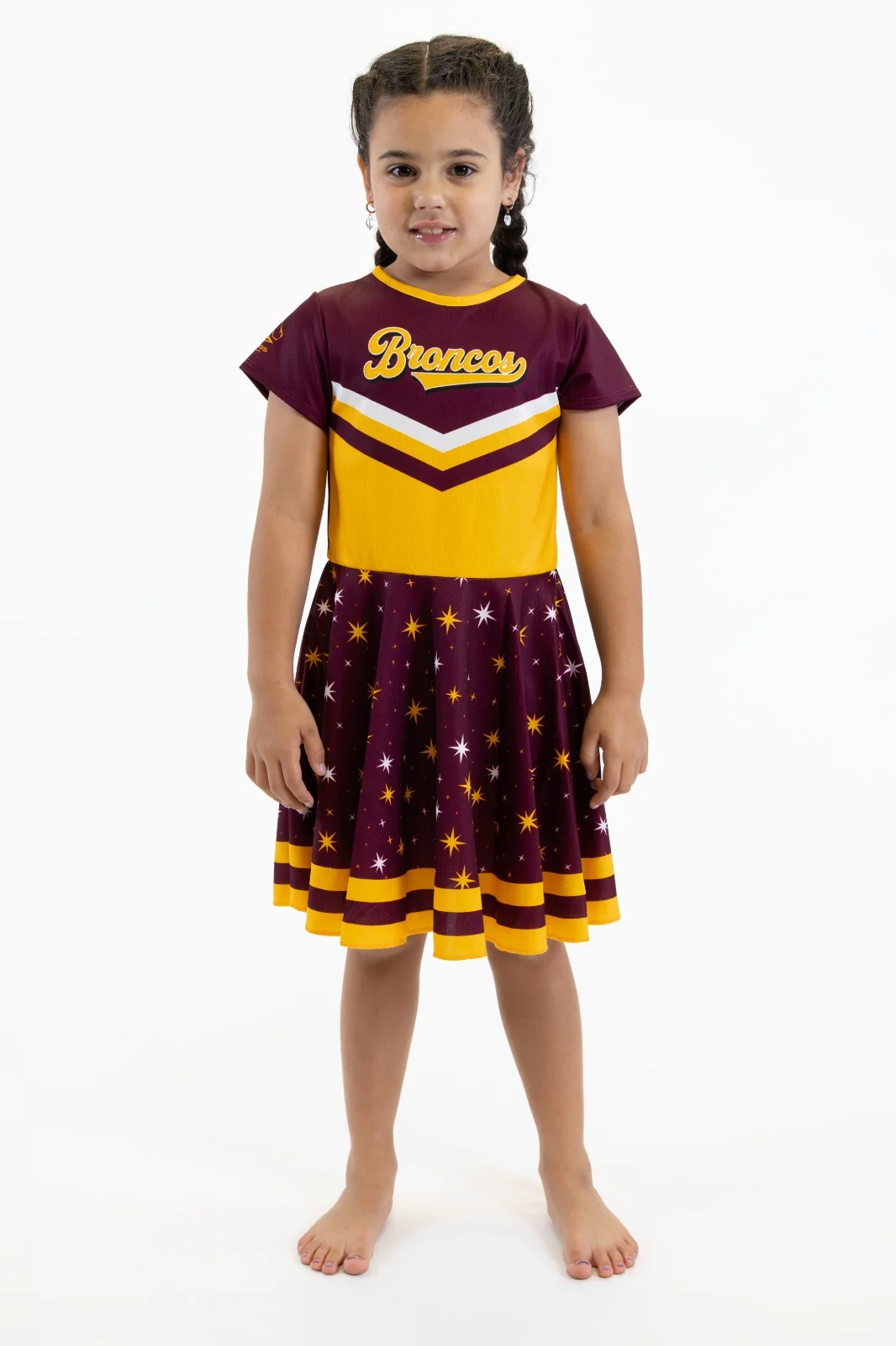NRL Superstar Dress - Brisbane Broncos - Girls - Toddler - Kid