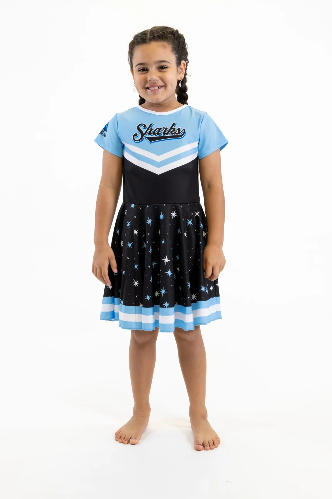 NRL Superstar Dress - Cronulla Sharks - Girls - Toddler - Kid