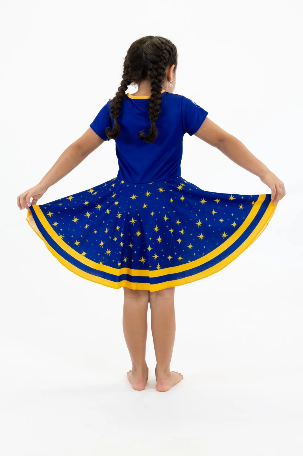 NRL Superstar Dress - Parramatta Eels - Girls - Toddler - Kid - Image 3