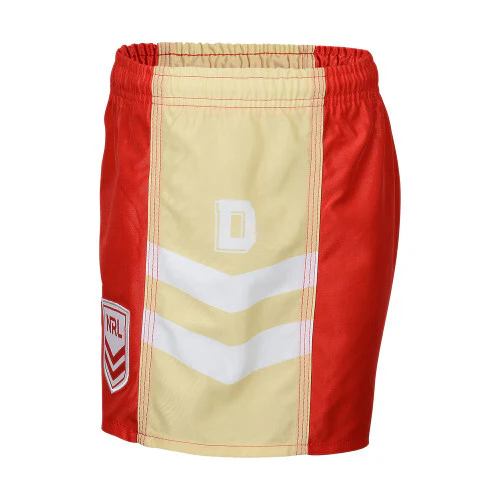 NRL Supporter Footy Shorts - Dolphins - Adults - Image 2