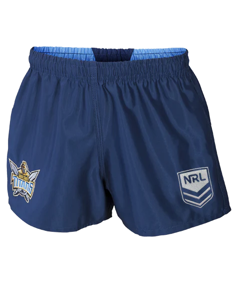 NRL Supporter Footy Shorts - Gold Coast Titans - Kids Youth Adults - - Image 9
