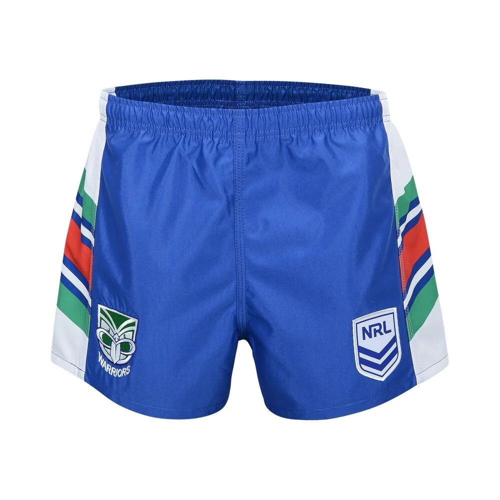 NRL Supporter Footy Shorts - New Zealand Warriors - Youth - Kids