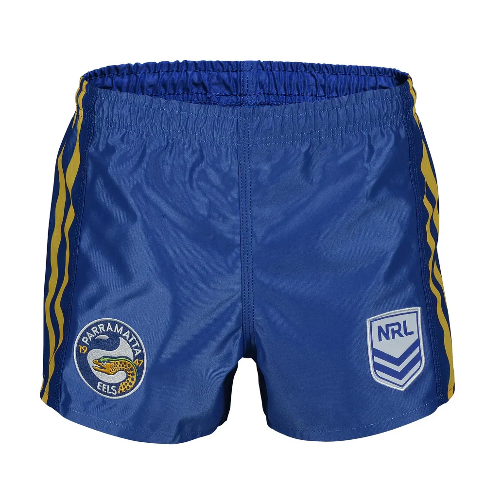 NRL Supporter Footy Shorts - Parramatta Eels - Kids Youth Adults