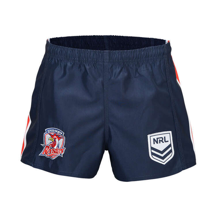 NRL Supporter Footy Shorts - Sydney Roosters - Youth - Kids