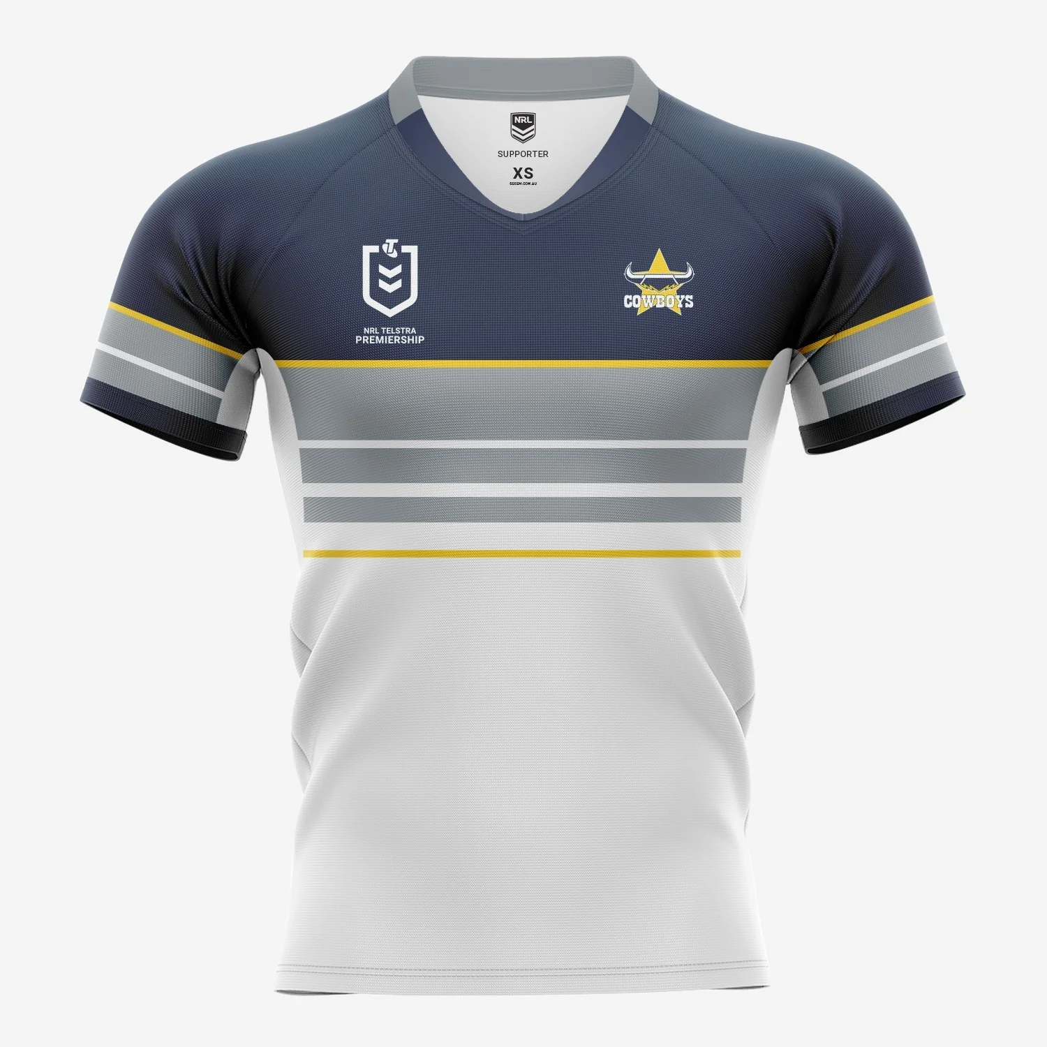 NRL Supporter Jersey - North Queensland Cowboys - Adult - Mens