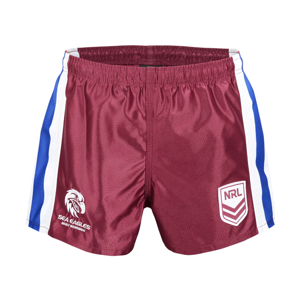 NRL Supporter Shorts - Manly Sea Eagles - Adult - Mens - 2026