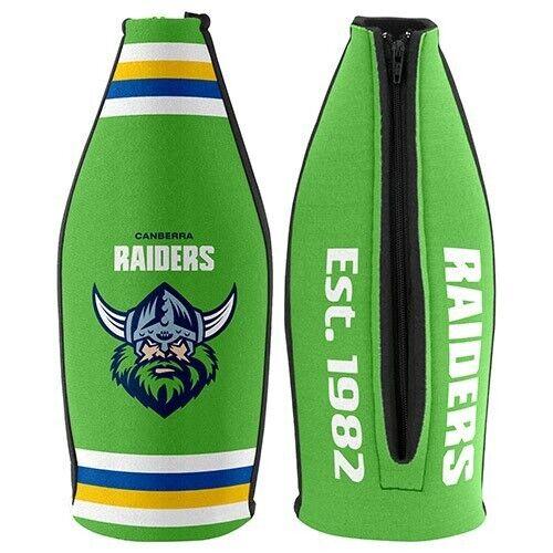 NRL Tallie Stubby Cooler - Canberra Raiders - Tally - Drink Cooler - Zipper - Image 2