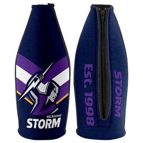 NRL Tallie Stubby Cooler - Melbourne Storm - Tally - Drink Cooler - Zipper - Image 2