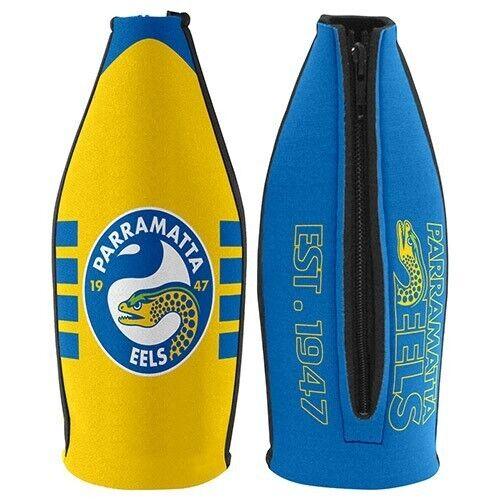 NRL Tallie Stubby Cooler - Parramatta Eels - Tally - Drink Cooler - Zipper - Image 2