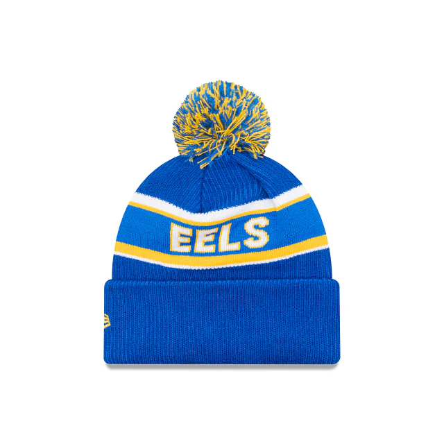 NRL Team Colours Beanie - Paramatta Eels - Adult - Unisex - Hat - Image 2