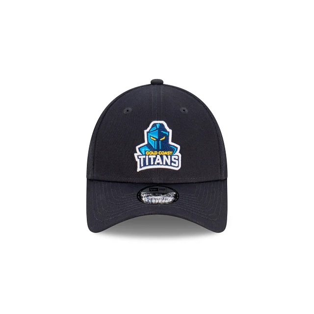 NRL Team Colours Cap - Gold Coast Titans - Adult - Unisex - 9FORTY - Hat