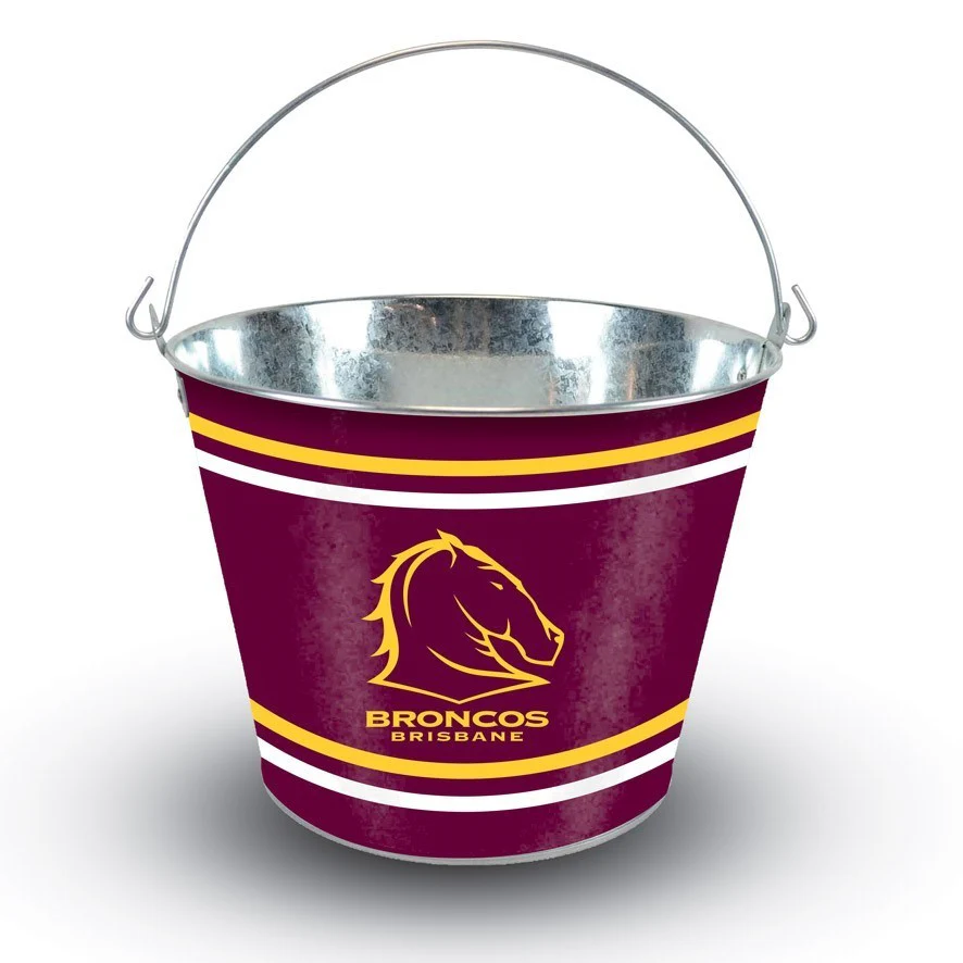 NRL Team Ice Bucket - Brisbane Broncos - Bottle Opener - 5 Litres - Image 2