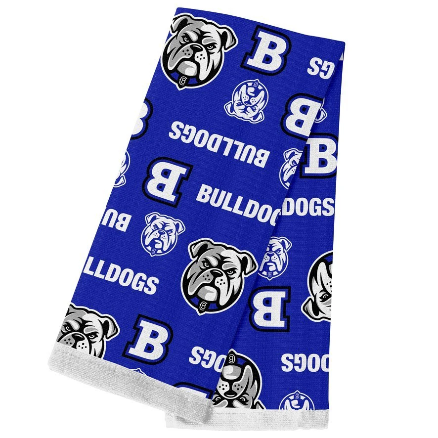 NRL Team Supporter Cotton Tea Towel - Canterbury Bulldogs - 40cm x 60cm