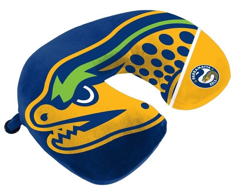NRL Travel Pillow - Parramatta Eels - U Shaped - Neck Cushion - Image 2