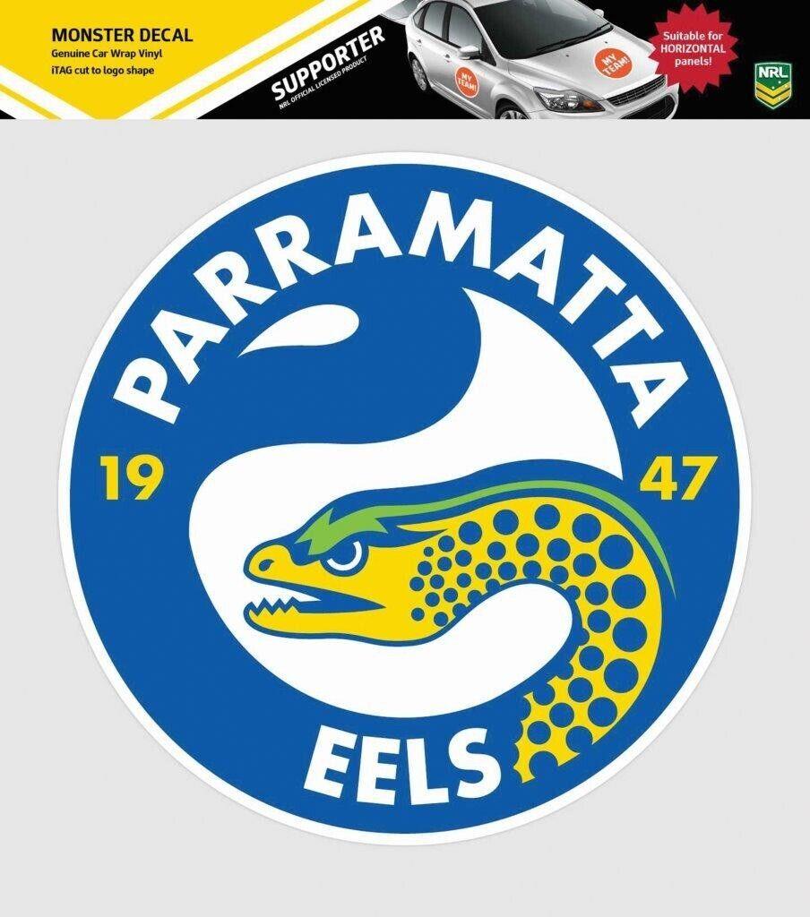 NRL Truck Decal - Paramatta Eels - Sticker - Team Logo - 470mm - Image 2