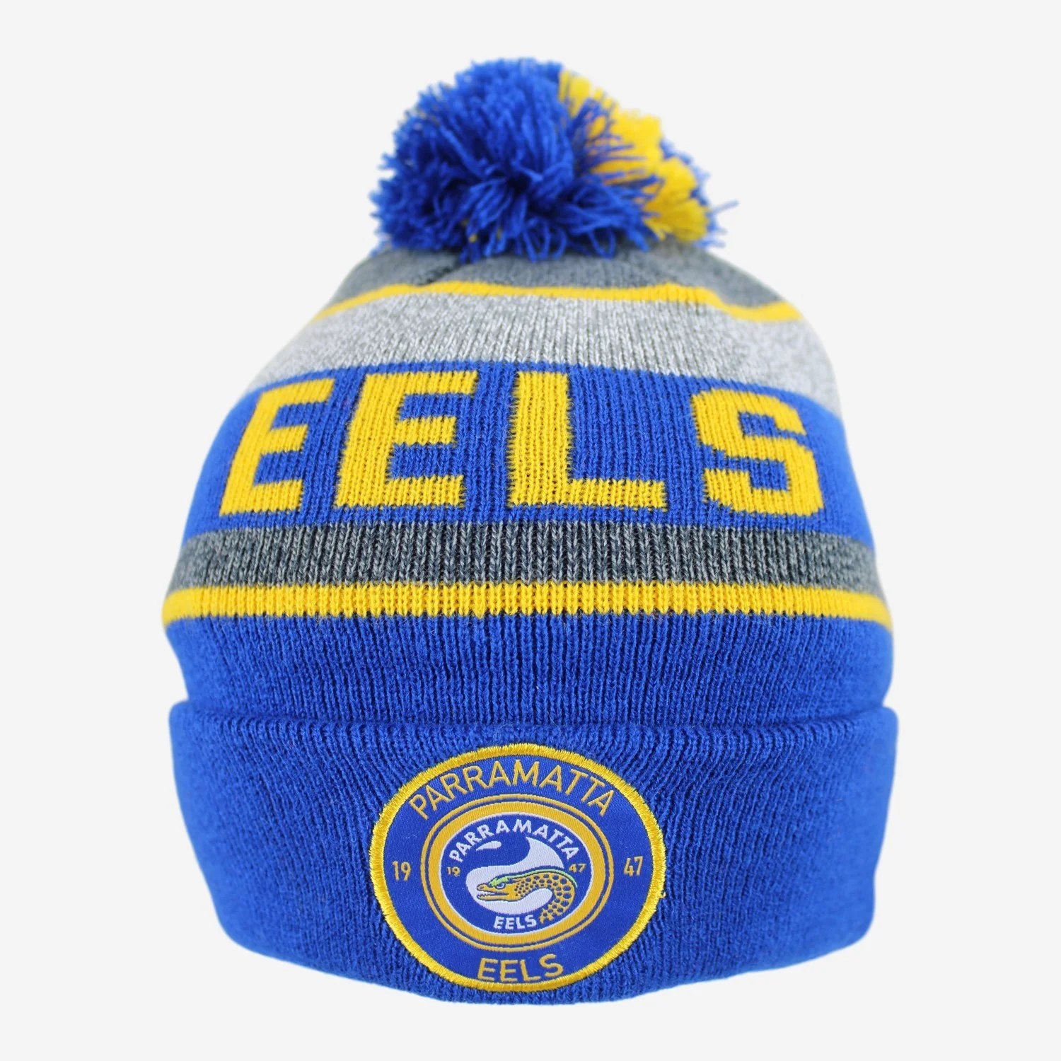 NRL Tundra Beanie - Parramatta Eels - Winter Hat - Adult - OSFM